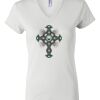 Women's Short Sleeve V-Neck T-Shirt Thumbnail