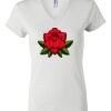 Women's Short Sleeve V-Neck T-Shirt Thumbnail