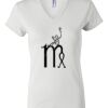 Women's Short Sleeve V-Neck T-Shirt Thumbnail