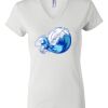 Women's Short Sleeve V-Neck T-Shirt Thumbnail