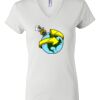 Women's Short Sleeve V-Neck T-Shirt Thumbnail