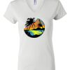 Women's Short Sleeve V-Neck T-Shirt Thumbnail