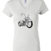 Women's Short Sleeve V-Neck T-Shirt Thumbnail