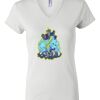 Women's Short Sleeve V-Neck T-Shirt Thumbnail