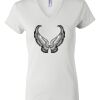 Women's Short Sleeve V-Neck T-Shirt Thumbnail