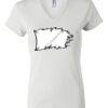 Women's Short Sleeve V-Neck T-Shirt Thumbnail