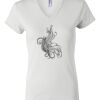 Women's Short Sleeve V-Neck T-Shirt Thumbnail