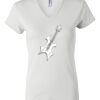 Women's Short Sleeve V-Neck T-Shirt Thumbnail