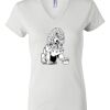 Women's Short Sleeve V-Neck T-Shirt Thumbnail