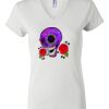 Women's Short Sleeve V-Neck T-Shirt Thumbnail