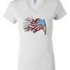 Women's Short Sleeve V-Neck T-Shirt Thumbnail