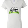 Women's Short Sleeve V-Neck T-Shirt Thumbnail