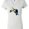 Women's Short Sleeve V-Neck T-Shirt Thumbnail