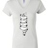 Women's Short Sleeve V-Neck T-Shirt Thumbnail