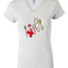 Women's Short Sleeve V-Neck T-Shirt Thumbnail