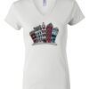 Women's Short Sleeve V-Neck T-Shirt Thumbnail