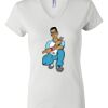 Women's Short Sleeve V-Neck T-Shirt Thumbnail