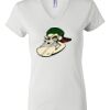 Women's Short Sleeve V-Neck T-Shirt Thumbnail