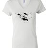 Women's Short Sleeve V-Neck T-Shirt Thumbnail