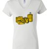 Women's Short Sleeve V-Neck T-Shirt Thumbnail