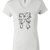 Women's Short Sleeve V-Neck T-Shirt Thumbnail