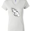 Women's Short Sleeve V-Neck T-Shirt Thumbnail