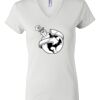 Women's Short Sleeve V-Neck T-Shirt Thumbnail