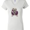 Women's Short Sleeve V-Neck T-Shirt Thumbnail