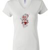 Women's Short Sleeve V-Neck T-Shirt Thumbnail