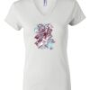 Women's Short Sleeve V-Neck T-Shirt Thumbnail