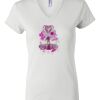 Women's Short Sleeve V-Neck T-Shirt Thumbnail