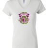 Women's Short Sleeve V-Neck T-Shirt Thumbnail