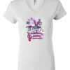 Women's Short Sleeve V-Neck T-Shirt Thumbnail