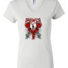 Women's Short Sleeve V-Neck T-Shirt Thumbnail