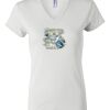 Women's Short Sleeve V-Neck T-Shirt Thumbnail