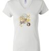 Women's Short Sleeve V-Neck T-Shirt Thumbnail