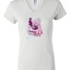 Women's Short Sleeve V-Neck T-Shirt Thumbnail