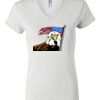 Women's Short Sleeve V-Neck T-Shirt Thumbnail