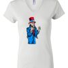 Women's Short Sleeve V-Neck T-Shirt Thumbnail