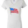 Women's Short Sleeve V-Neck T-Shirt Thumbnail