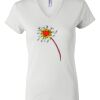 Women's Short Sleeve V-Neck T-Shirt Thumbnail