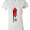 Women's Short Sleeve V-Neck T-Shirt Thumbnail