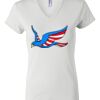 Women's Short Sleeve V-Neck T-Shirt Thumbnail