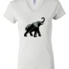 Women's Short Sleeve V-Neck T-Shirt Thumbnail