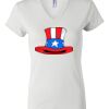 Women's Short Sleeve V-Neck T-Shirt Thumbnail