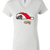 Women's Short Sleeve V-Neck T-Shirt Thumbnail