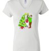 Women's Short Sleeve V-Neck T-Shirt Thumbnail