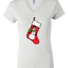 Women's Short Sleeve V-Neck T-Shirt Thumbnail