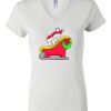 Women's Short Sleeve V-Neck T-Shirt Thumbnail