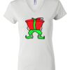 Women's Short Sleeve V-Neck T-Shirt Thumbnail